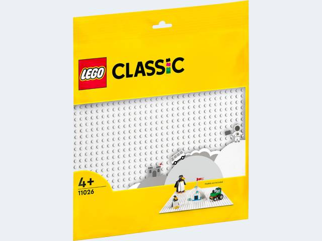 LEGO® Classic - White Baseplate