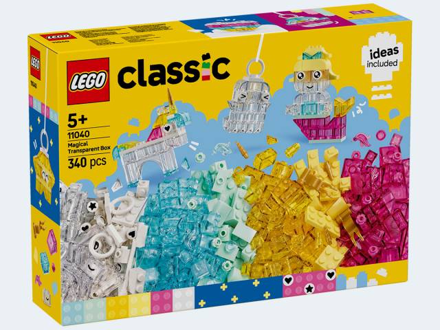 LEGO® Classic - Zauberbox mit durchsichtigen Steinen