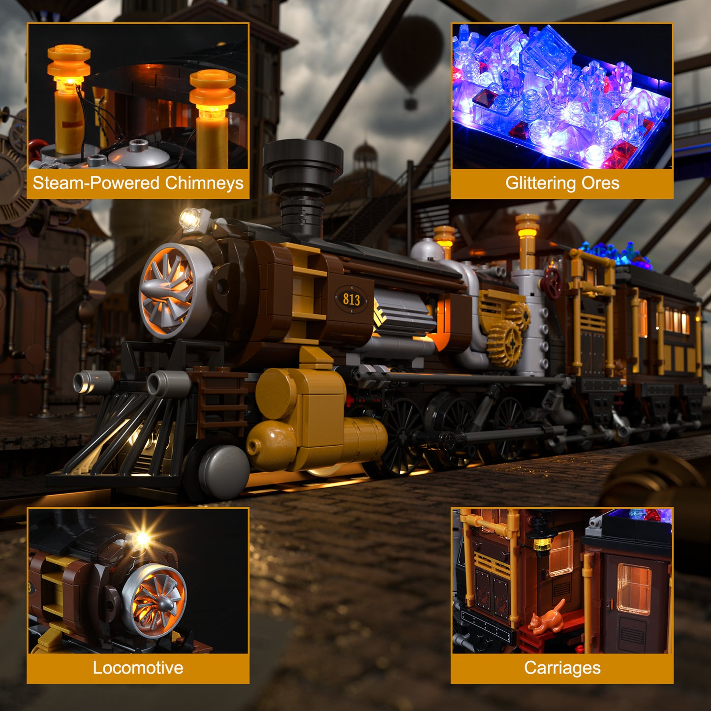 Steampunk-Erzzug