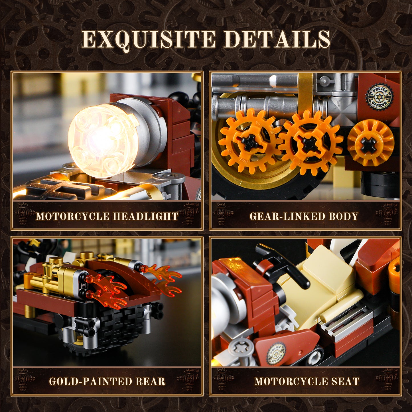 Steampunk-Motorradjagd