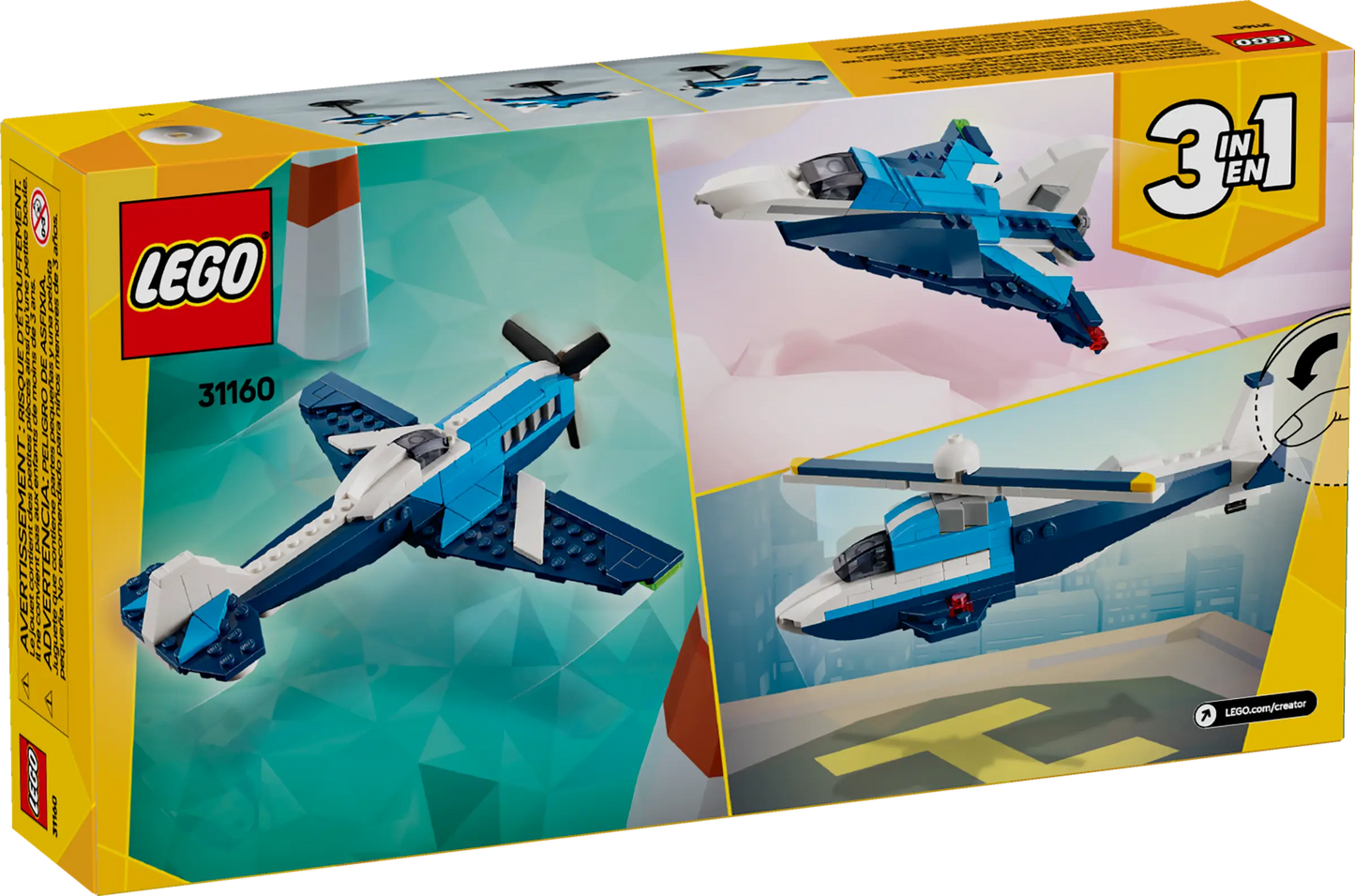 LEGO® Creator – Flieger: Rennflugzeug