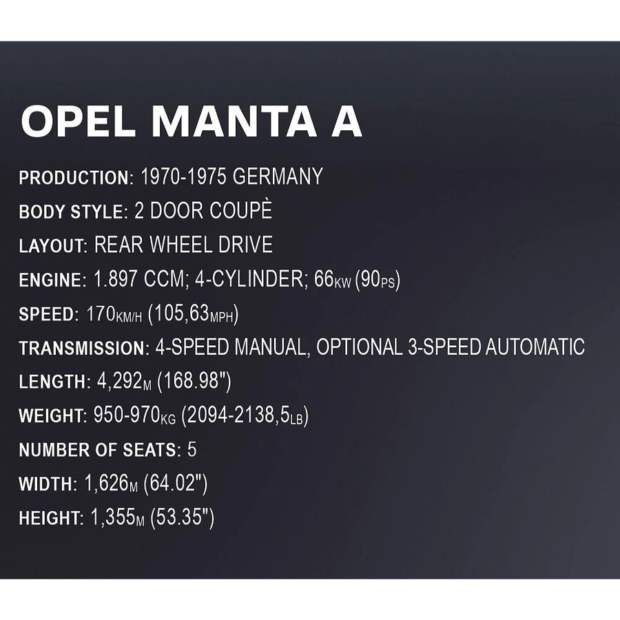 1970 Opel Manta A