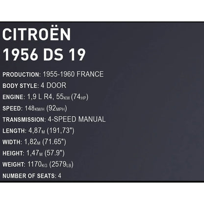1956 CITROEN DS 19