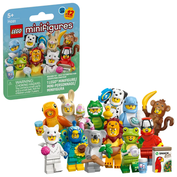 Minifiguren Serie 28 - Tierkostüm-Parade  (Kompletter Satz)
