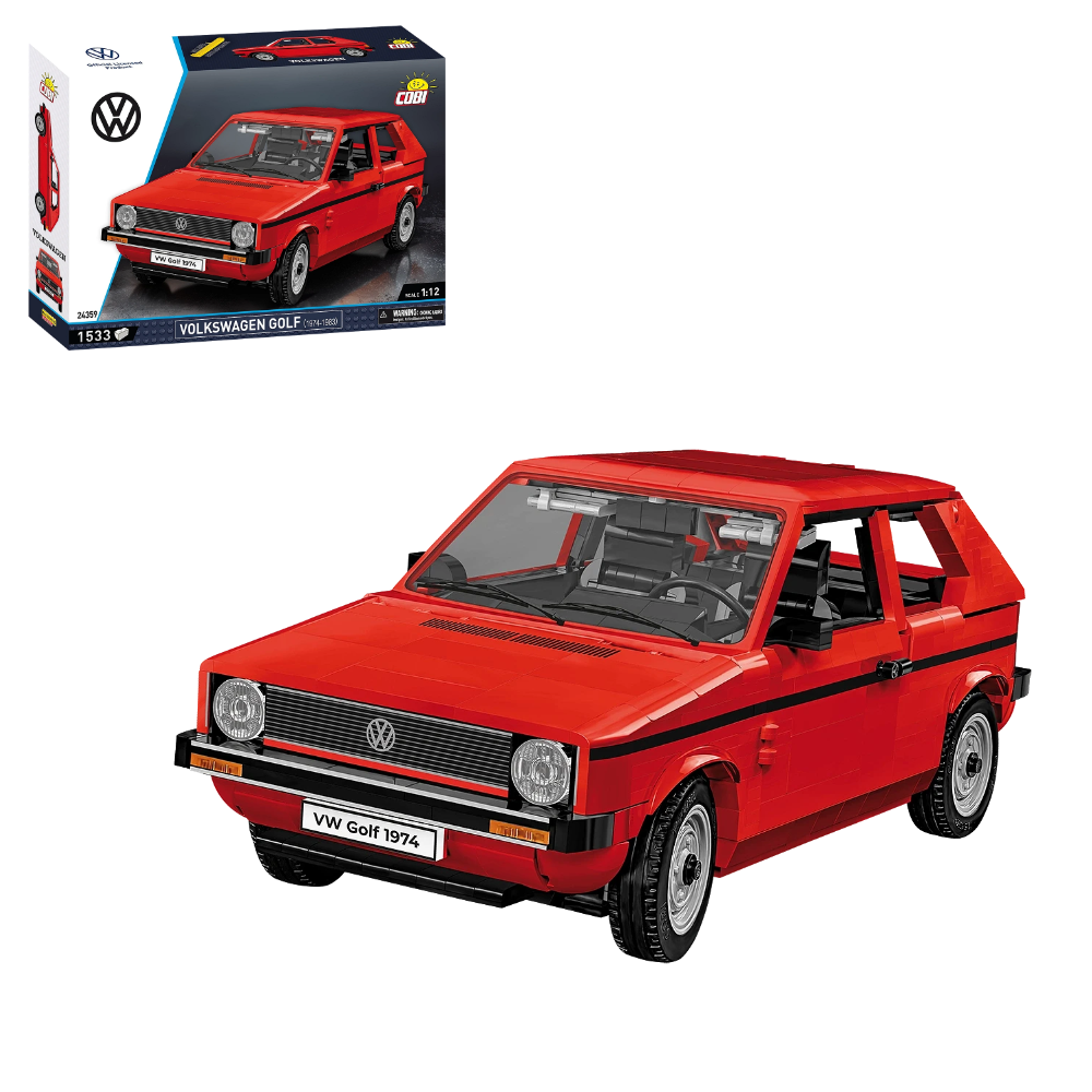 COBI 24359 – VW Golf Mk1 – Detailed 1:12 Scale Youngtimer – Brickminded