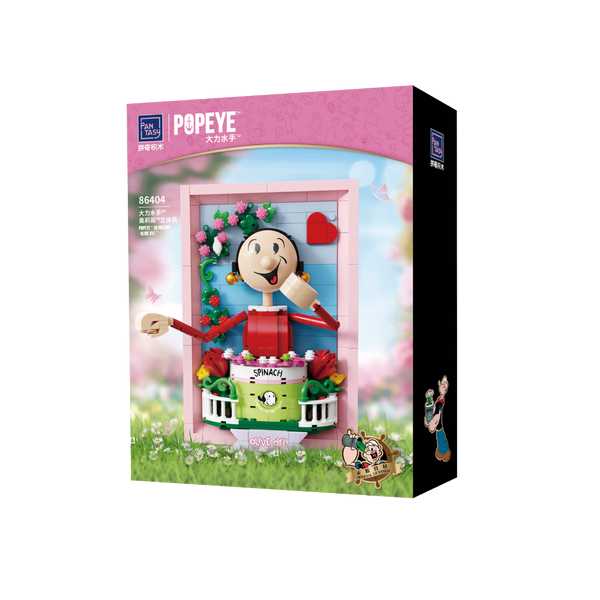 POPEYE™ Olive Oyl im 3D-Porträt
