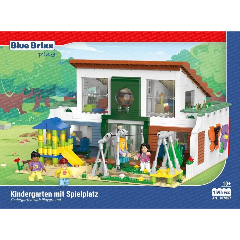 Kindergarten mit Spielplatz
