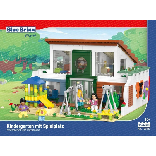 Kindergarten mit Spielplatz