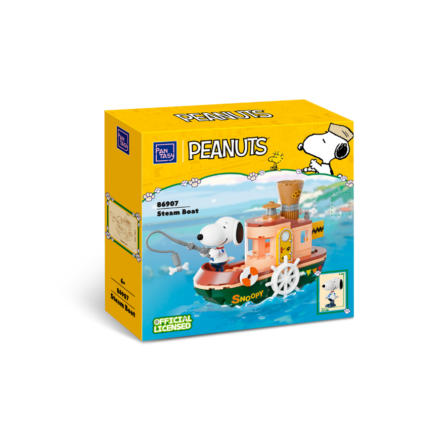 Snoopy-Dampfschiff