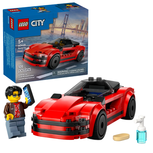 Roter Sportwagen
