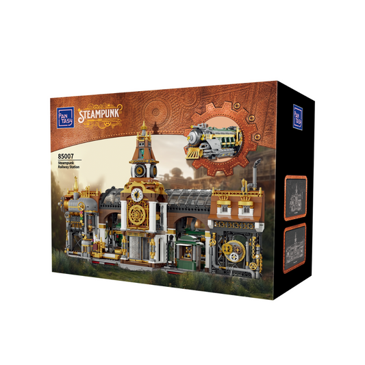 Steampunk Railway Station