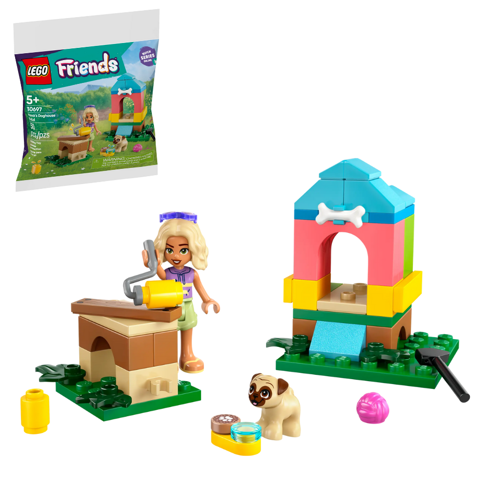Novas selbstgebaute Hundehütte
