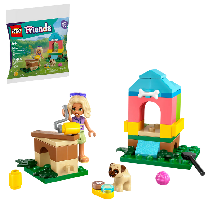 Novas selbstgebaute Hundehütte