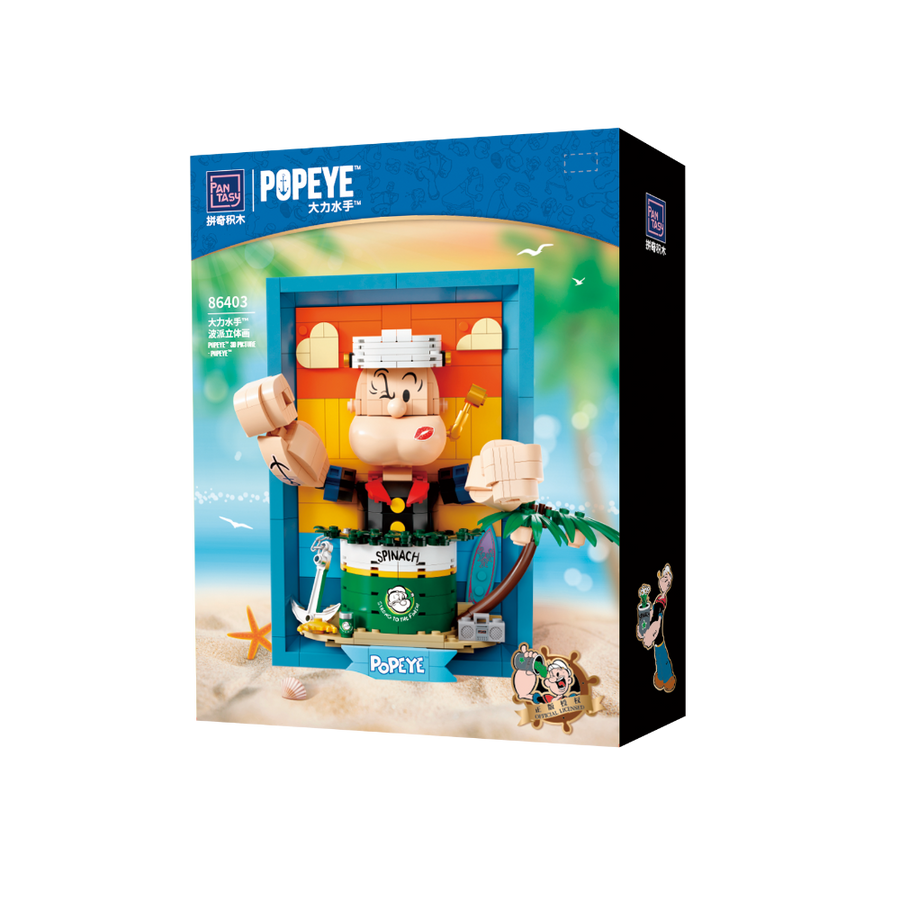 POPEYE™ Popeye im 3D-Porträt