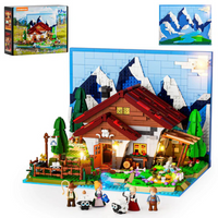 Schäferhütte in den Alpen