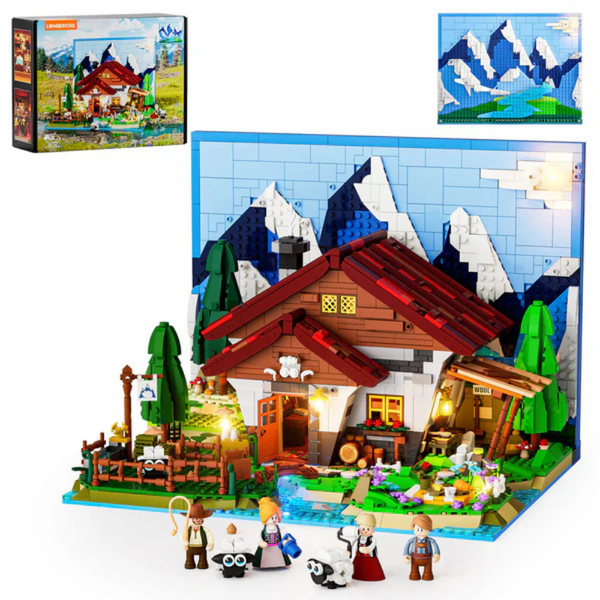 Schäferhütte in den Alpen