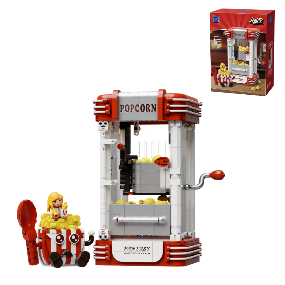 Retro Popcorn-Maschine