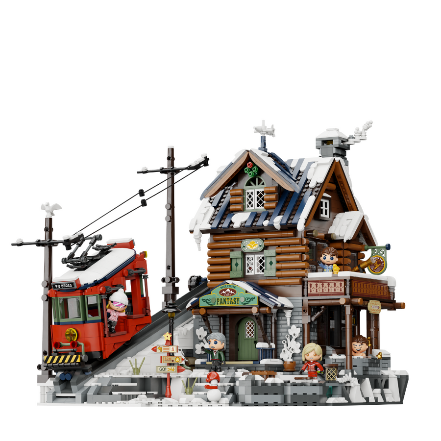 Berghütte am Gipfel