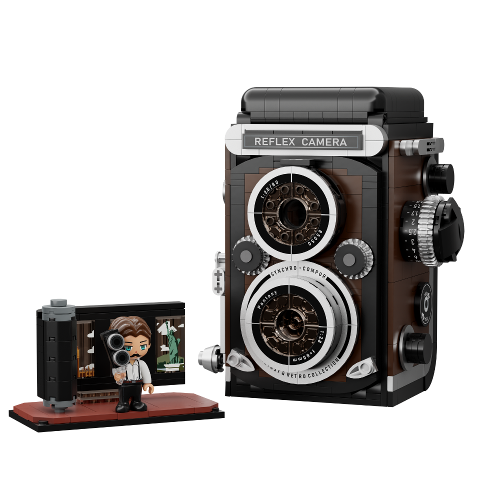 Zweiäugige Spiegelreflexkamera