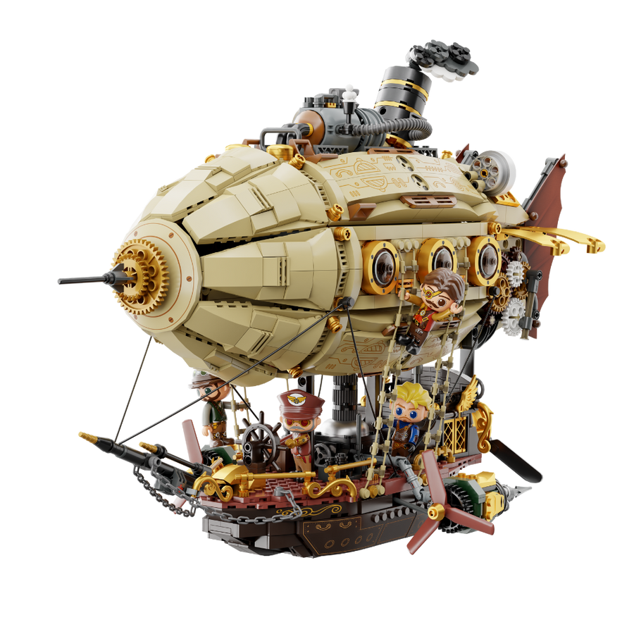 Steampunk-Luftschiff