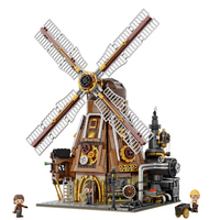 Steampunk Windmühlen-Werkstatt