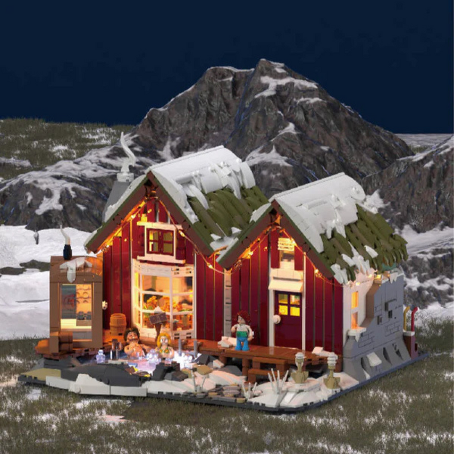 Nordische Spa-Hütte