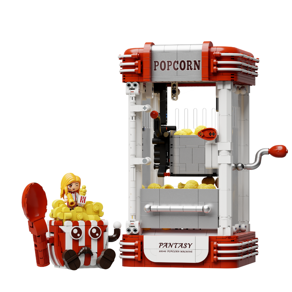 Retro Popcorn-Maschine