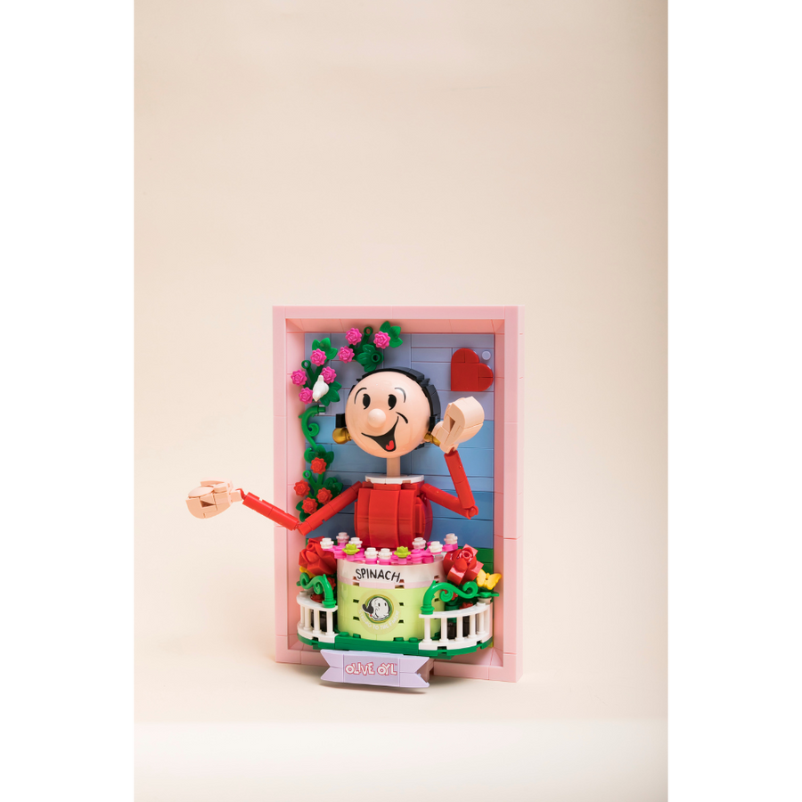 POPEYE™ Olive Oyl im 3D-Porträt