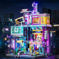 Cyberpunk-Spielhallenturm