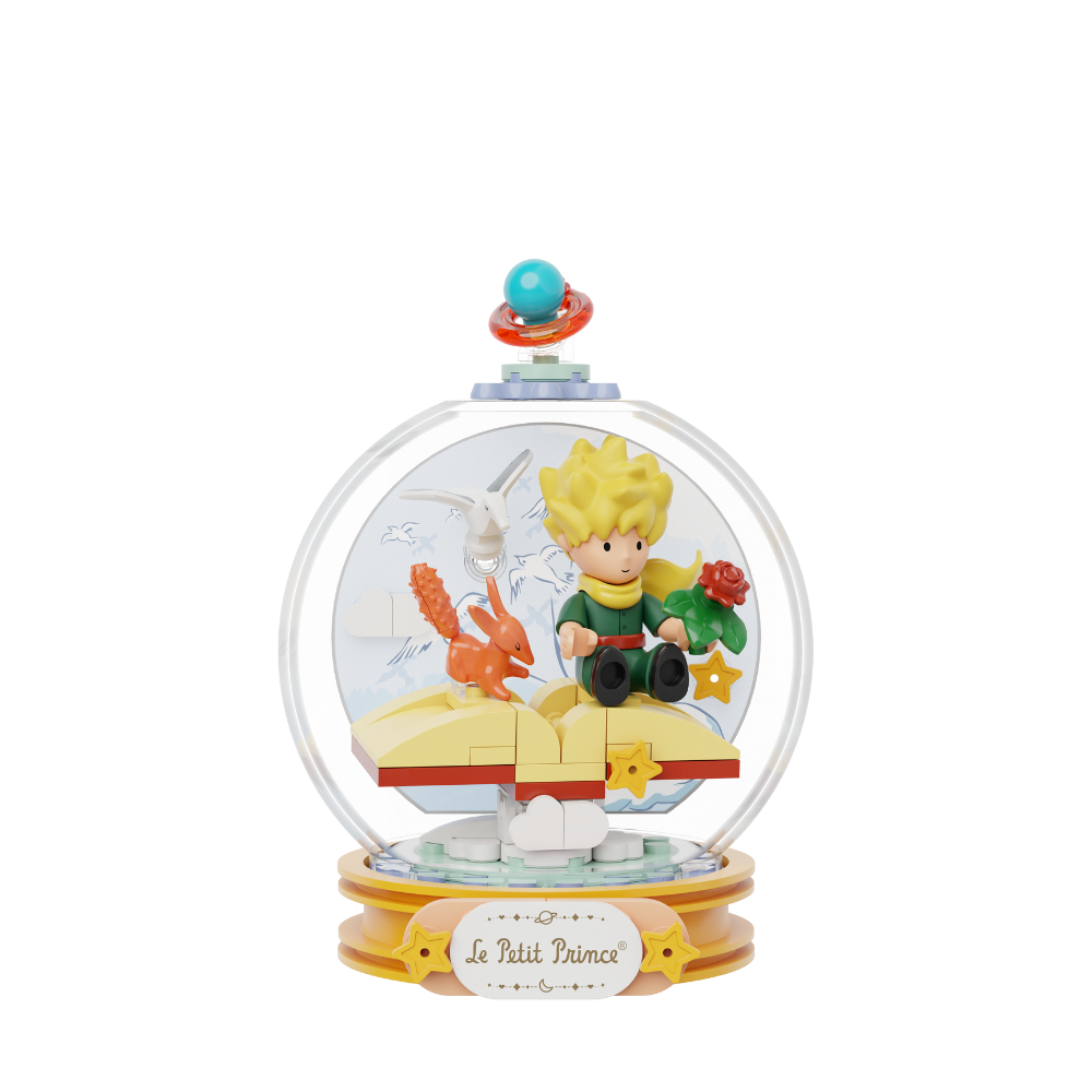 Le Petit Prince™ Crystal Ball Book Soaring