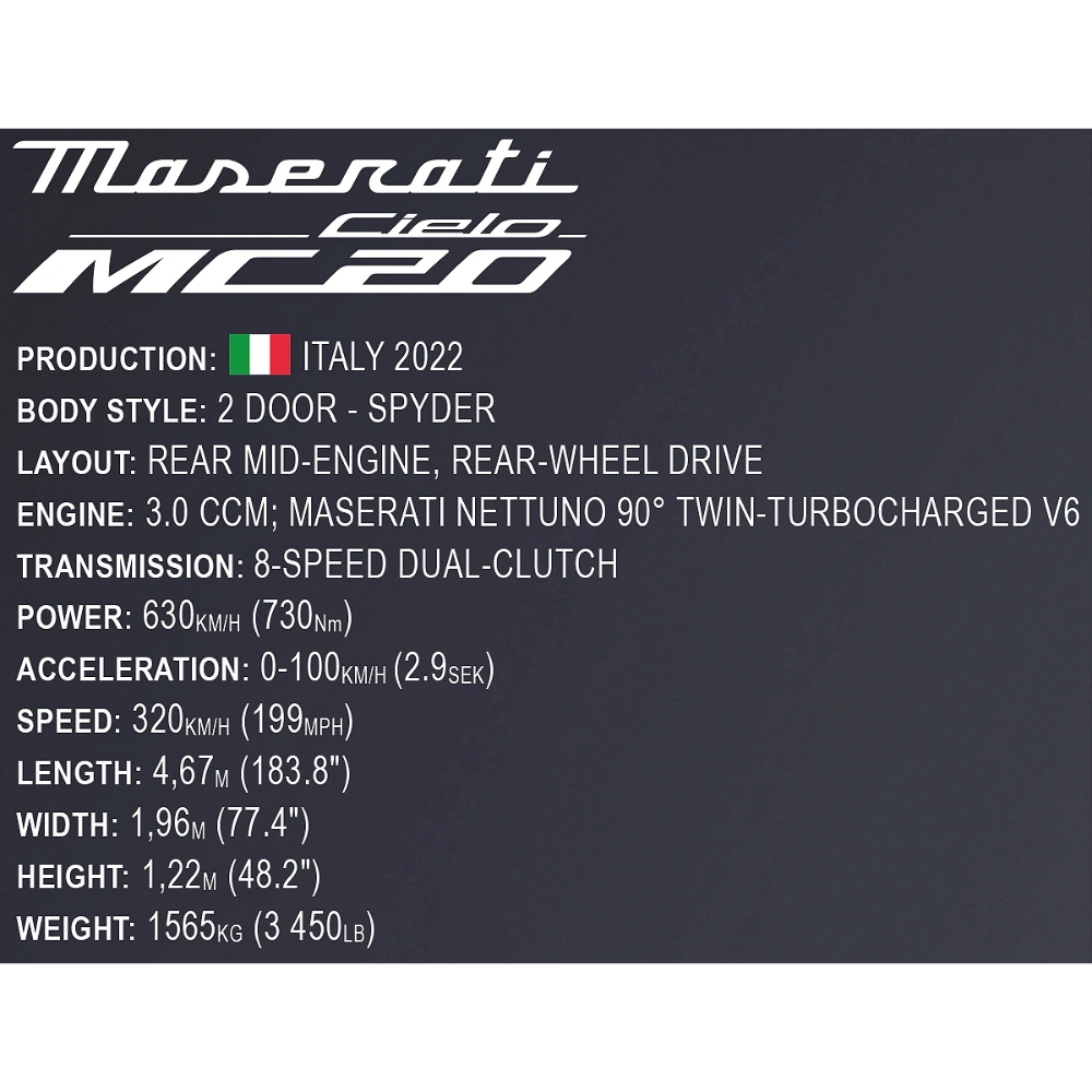 Maserati MC20 Cielo
