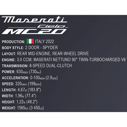 Maserati MC20 Cielo
