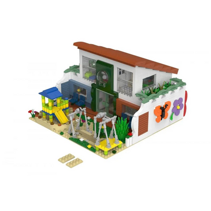 Kindergarten mit Spielplatz