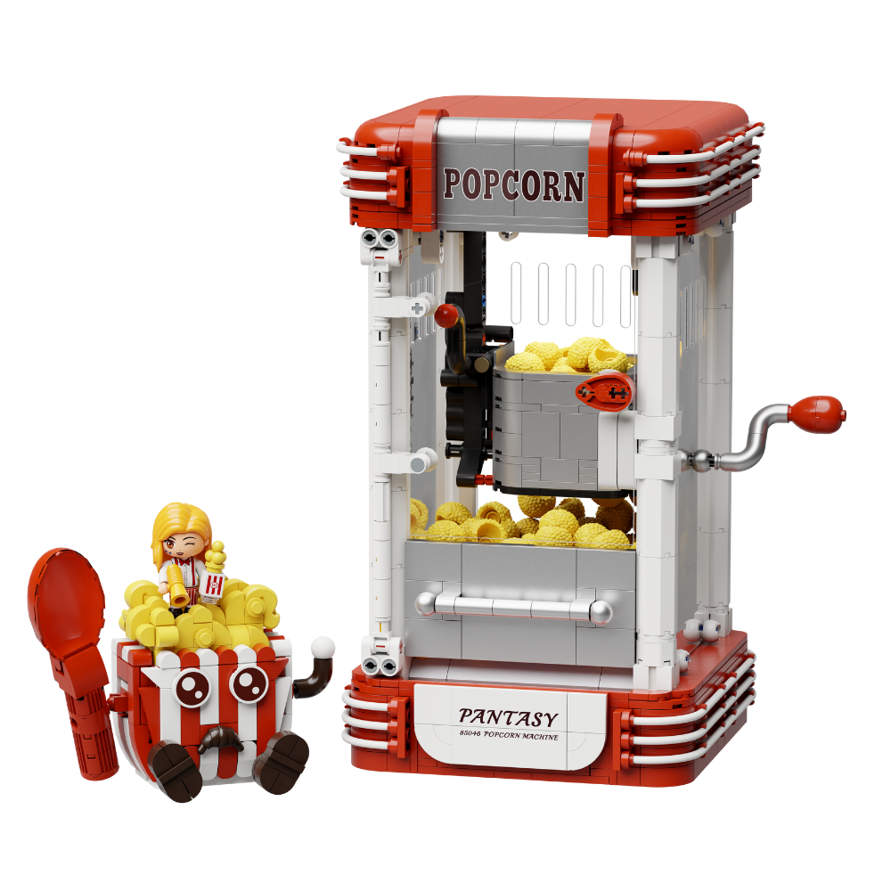 Retro Popcorn-Maschine