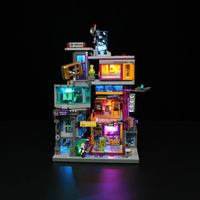 Cyberpunk-Spielhallenturm