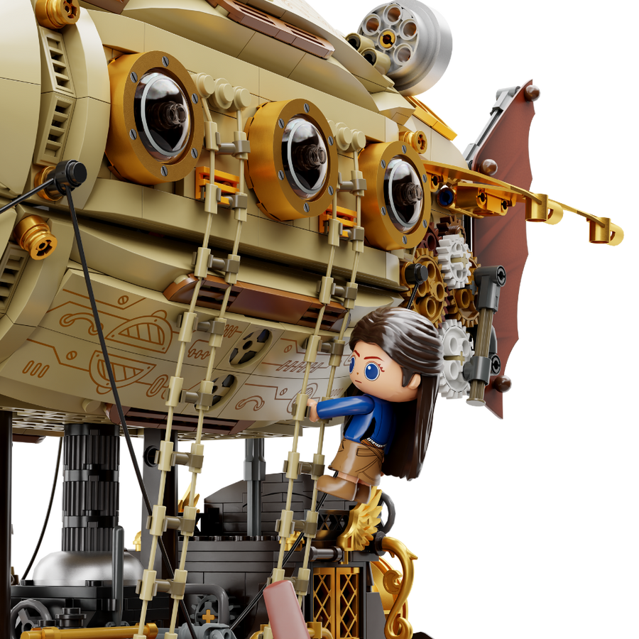 Steampunk-Luftschiff