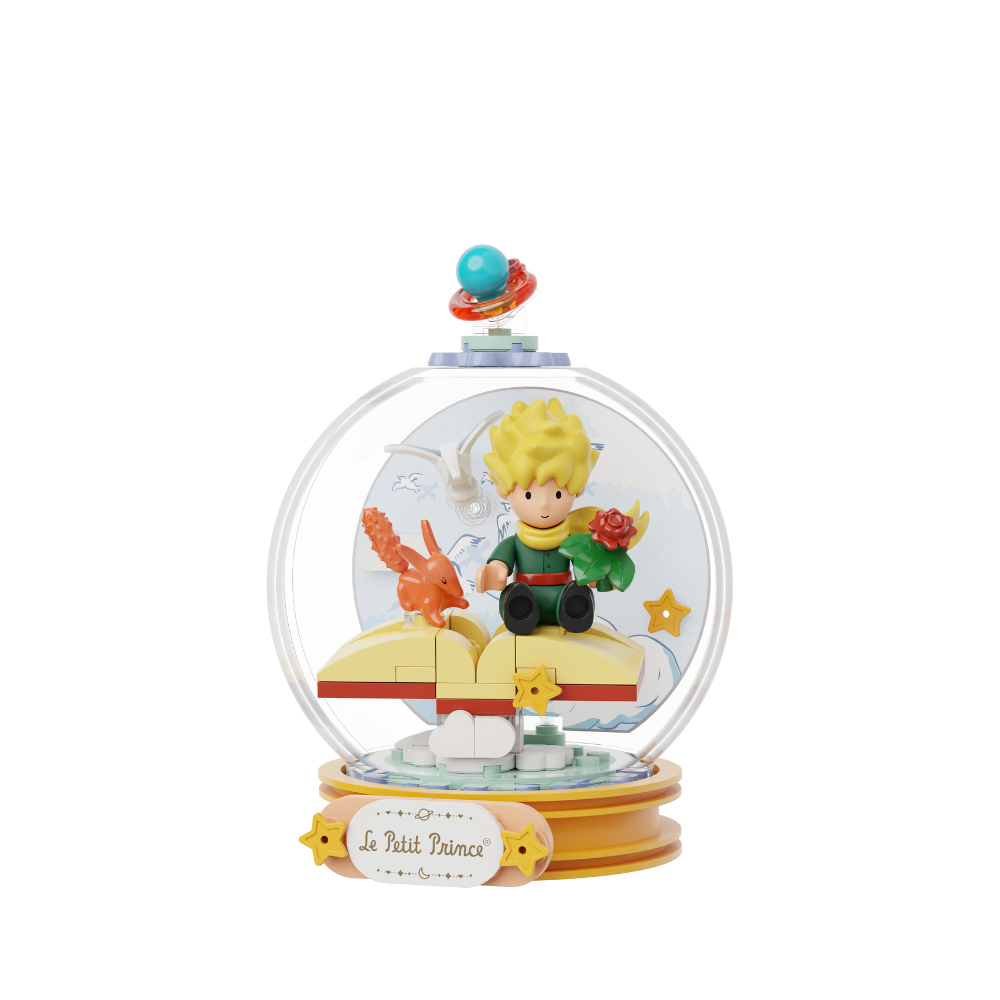Le Petit Prince™ Crystal Ball Book Soaring