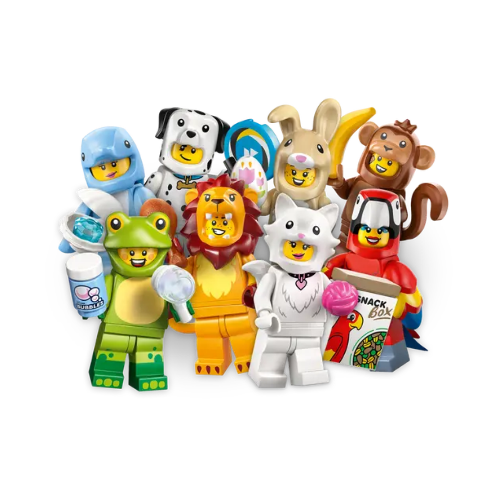 Minifiguren Serie 28 - Tierkostüm-Parade  (Kompletter Satz)