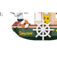 Snoopy-Dampfschiff
