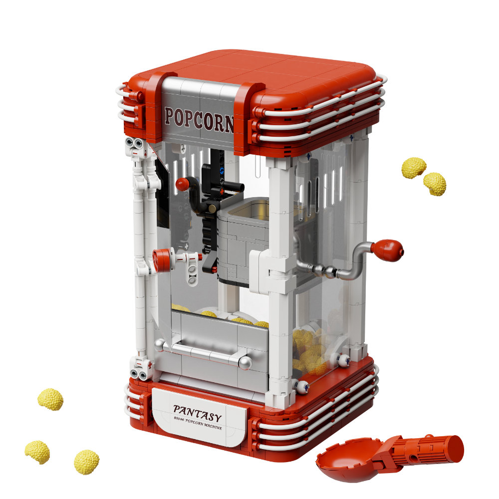 Retro Popcorn-Maschine