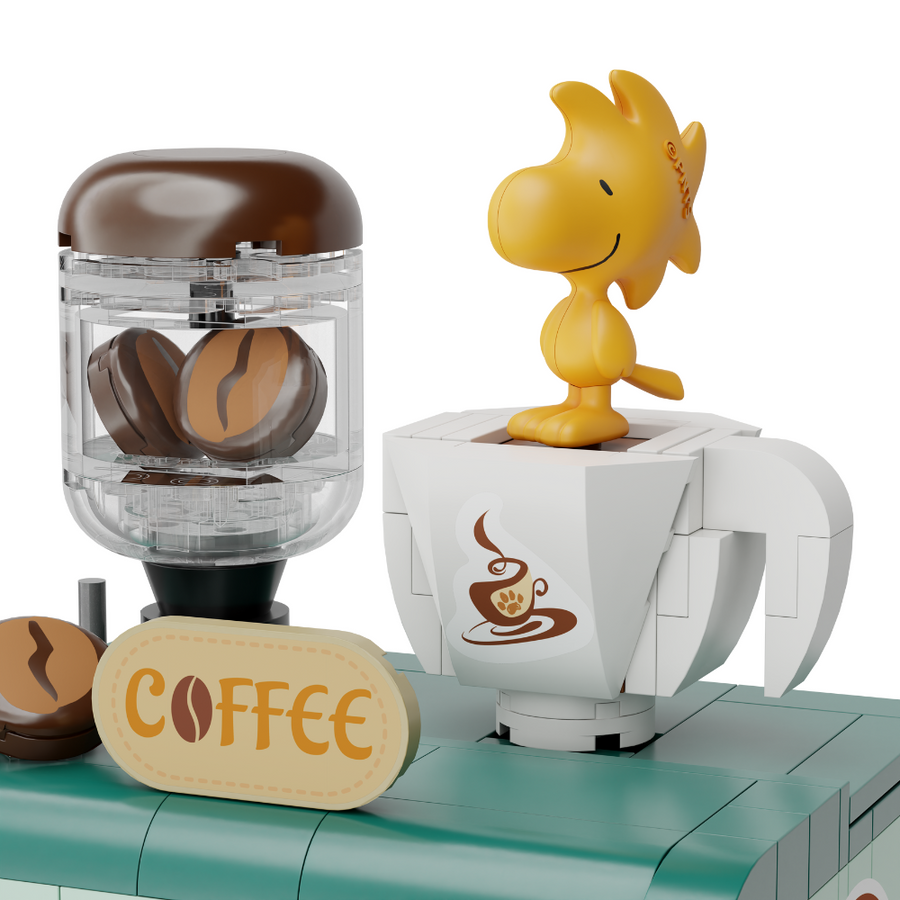 Snoopy-Retro-Kaffeemaschine