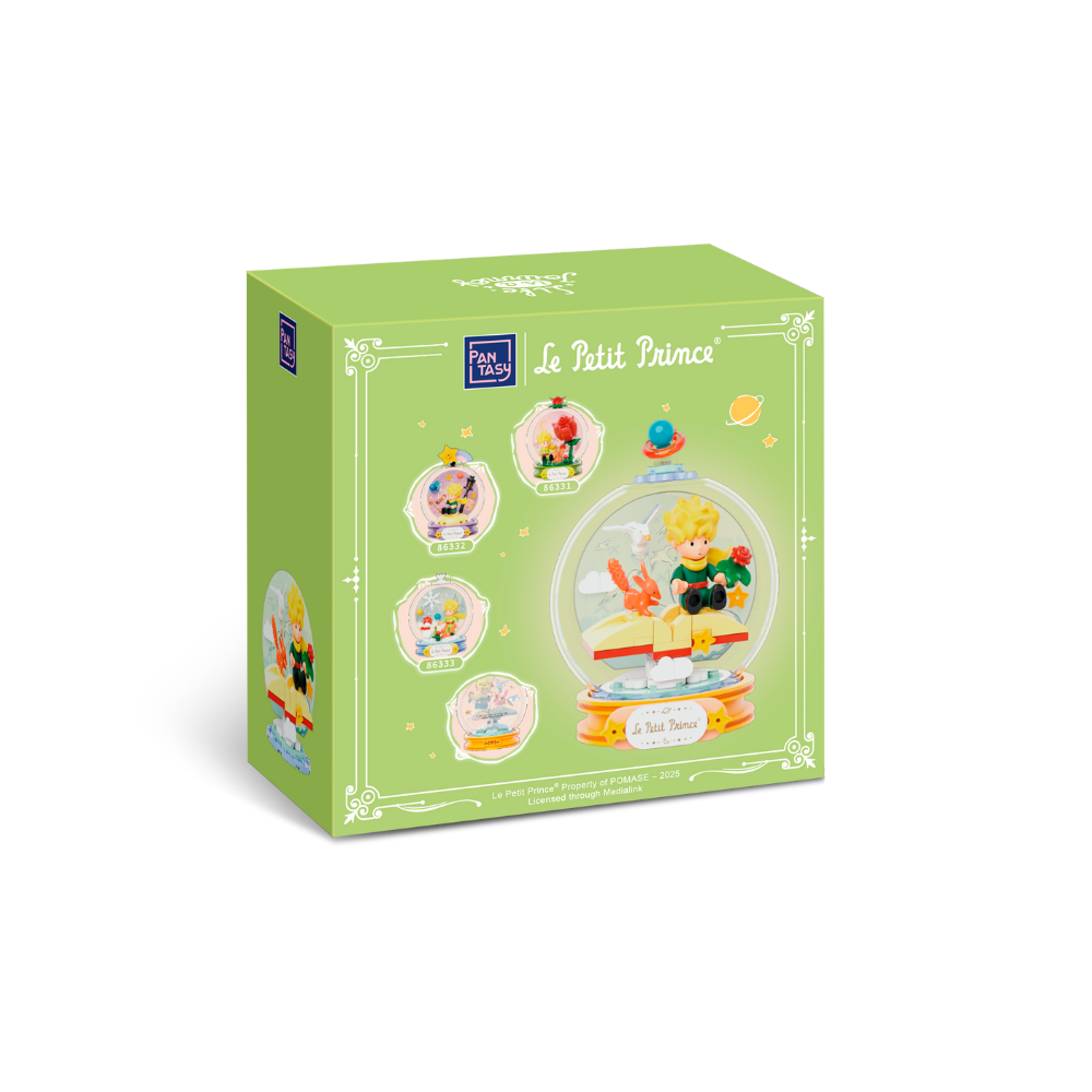 Le Petit Prince™ Crystal Ball Book Soaring