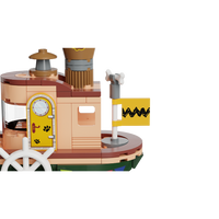 Snoopy-Dampfschiff