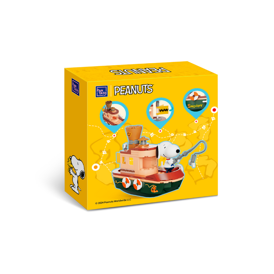Snoopy-Dampfschiff