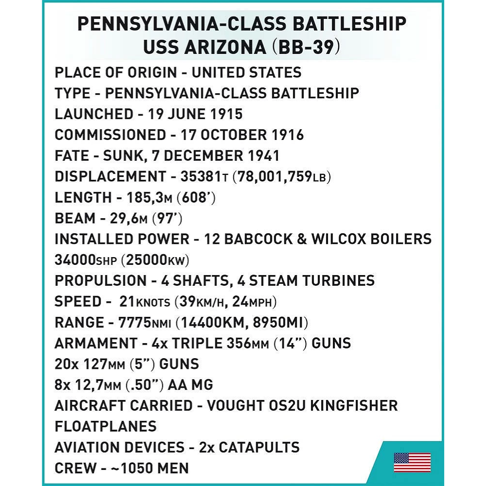 USS Arizona (BB-39)