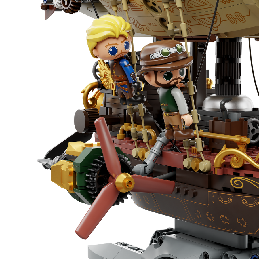 Steampunk-Luftschiff