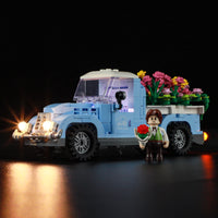 Blumenlieferwagen