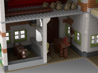 Bauernhof Stall
