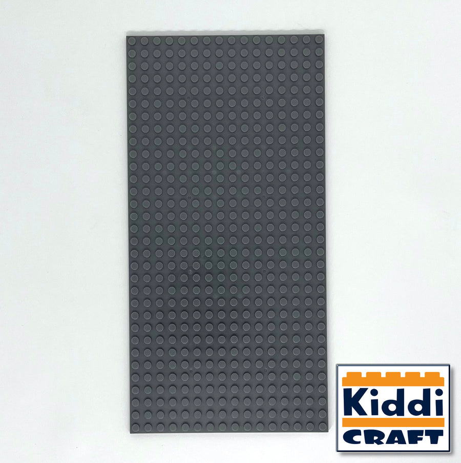 Stackable Baseplate 16 x 32 - Dunkelgrau