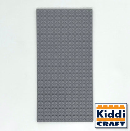 Stackable Baseplate 16 x 32 - Light Gray